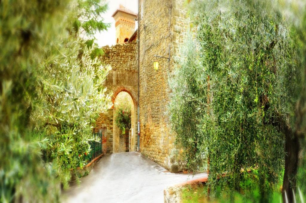 チヴィテッラ・イン・ヴァル・ディ・キアーナ Fondaco Del Moro Bed & Breakfast エクステリア 写真